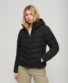 Куртка женская Superdry W5011594A черная 10 UK