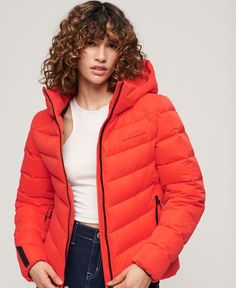 Куртка женская Superdry W5011594A красная 10 UK