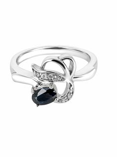Кольцо из серебра р. 16,5 L-Silver 122-KO-SJF003R, сапфир/фианит
