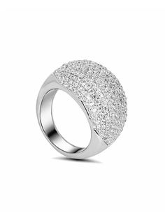 Кольцо из серебра р. 17,5 L-Silver 212-КО-MR2336R, фианит