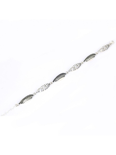 Браслет из серебра р.21 L-Silver БТ-48-6БТ-48-6, фианит