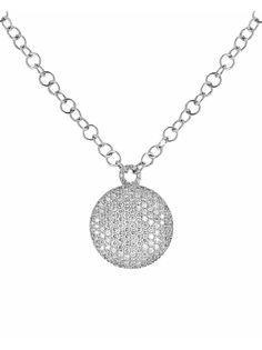 Колье из серебра 45 см L-Silver 70-КЕ-R0A1XC00, фианит