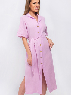 Платье женское HappyFox HFSL2629 розовое 48 RU