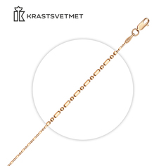 Браслет из золота р.17 Красцветмет НБ12-089d-1,2l