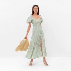 Платье женское MIST Луч зеленое 46 RU