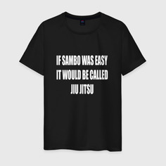 Футболка мужская 346547657 черная 50 RU No Brand