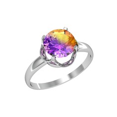 Кольцо из серебра р.18,5 ПРИВОЛЖСКИЙ ЮВЕЛИР 271799-FA04, алпанит