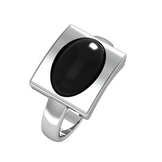 Кольцо из серебра р.17,5 ПРИВОЛЖСКИЙ ЮВЕЛИР 291785-AG73, агат