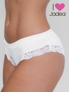 Трусы женские Jadea J518 белые 3