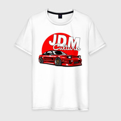 Футболка мужская 4376087 белая 50 RU No Brand