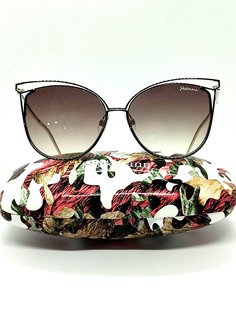 Солнцезащитные очки женские Ana Hickman HI304803B серебристые