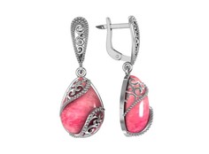 Серьги из серебра ПРИВОЛЖСКИЙ ЮВЕЛИР 361077-RQ, кварц