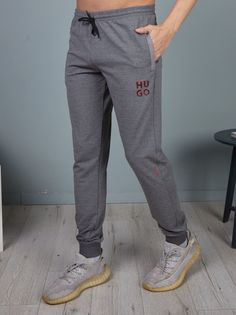 Спортивные брюки мужские HBS 788 серые 3XL