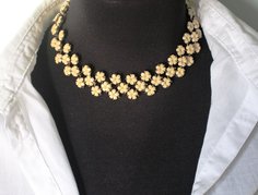 Ожерелье из бижутерного сплава 40 см Fashion Jewerly 268, бисер