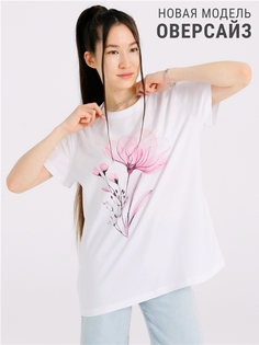 Футболка женская Апрель ф273001010Р2 белая 84/164