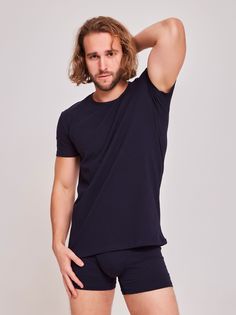 Футболка мужская Enrico Coveri ET1000 серая XL