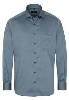 Рубашка мужская ETERNA 3475-07-X19K синяя 43