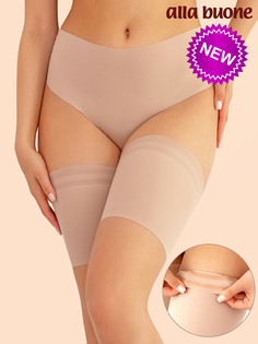Подвязка женская ALLA BUONE 9289AB бежевая L-XL