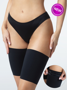 Подвязка женская ALLA BUONE 9289AB черная 4XL-5XL