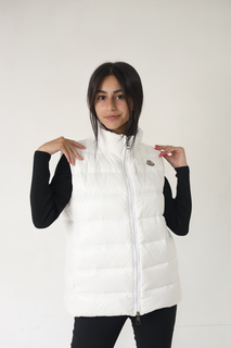 Утепленный жилет женский Moncler Ghany белый M