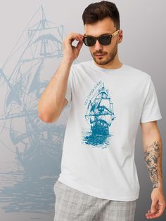 Футболка мужская SOLAR WINGS F1 белая 5XL