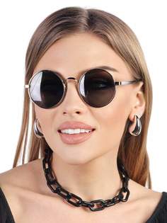 Солнцезащитные очки унисекс Pretty Mania DT021 серебристые