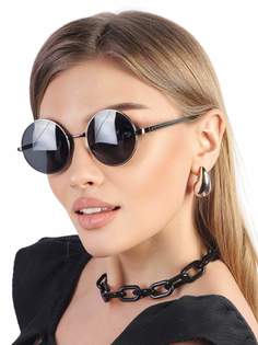 Солнцезащитные очки унисекс Pretty Mania DT022 черные