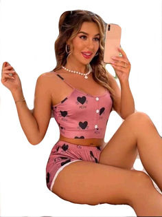 Пижама женская Novihin ПЖ0 розовая L