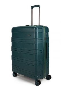 Чемодан унисекс Sweetbags Slide темно-зеленый, 72x50x29 см