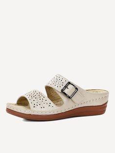 Сабо женские Marko 814499 бежевые 36 RU