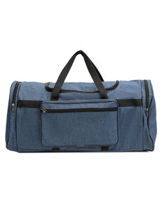 Дорожная сумка мужская Caber синяя, 80х37х35 см No Brand