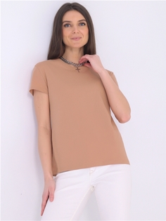 Футболка женская Апрель 269жен001У бежевая 84/164