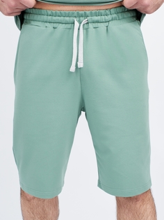 Трикотажные шорты мужские Jonquil 107Ш08 зеленые XL