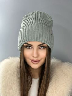Шапка женская Louren Wilton 2023-3 темно-бирюзовая, one size