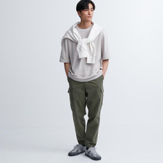 Брюки мужские UNIQLO 462318 хаки 3XL