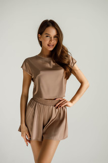 Пижама женская WENDYLOVE 1152 коричневая XL