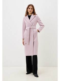 Пальто женское Louren Wilton 2203 розовое 48 RU