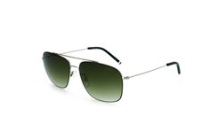 Солнцезащитные очки унисекс U.S. POLO Assn. USS 0147 серебристо-зеленые