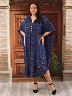 Платье женское DARKWIN 9750 синее 62-64 RU
