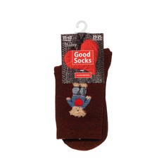 Носки женские Good Socks WHW32572-1 коричневые 23-25