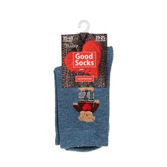Носки женские Good Socks WHW32572-1 синие 23-25