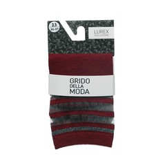 Носки женские Grido della Moda 1-2ЛСМ бордовые 23