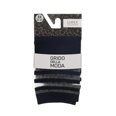 Носки женские Grido della Moda 1-2ЛСМ синие 23