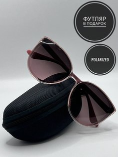Солнцезащитные очки женские SunGold Кошка розовые