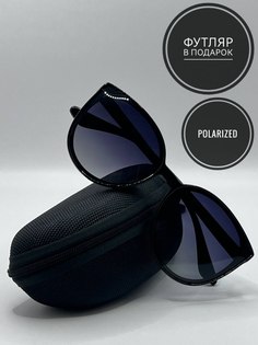 Солнцезащитные очки женские SunGold Кошка черные