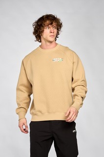 Свитшот мужской Anta 852418714 SKATE JACQUARD коричневый 2XL