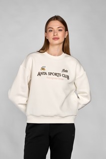 Свитшот женский Anta 862418715 Vintage sports A-SPORTS SHAPE бежевый L