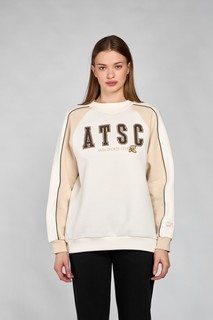 Свитшот женский Anta 862418753 Vintage sports A-SPORTS SHAPE бежевый XL
