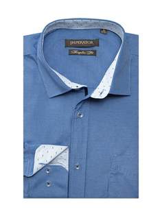 Рубашка мужская Imperator Vichy 9-OK синяя 39/178-186