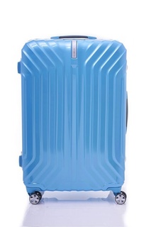 Чемодан унисекс Samsonite Tru-Frame_I00 aqua blue, 35х55х24 см